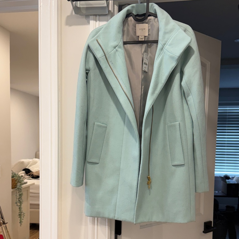 Light Blue J.Crew Women's Coat